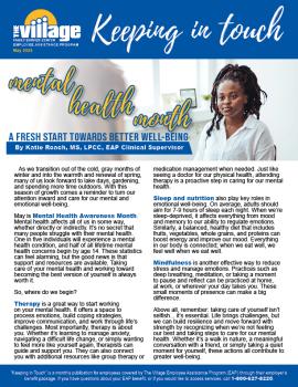 May 2025 EAP Newsletter